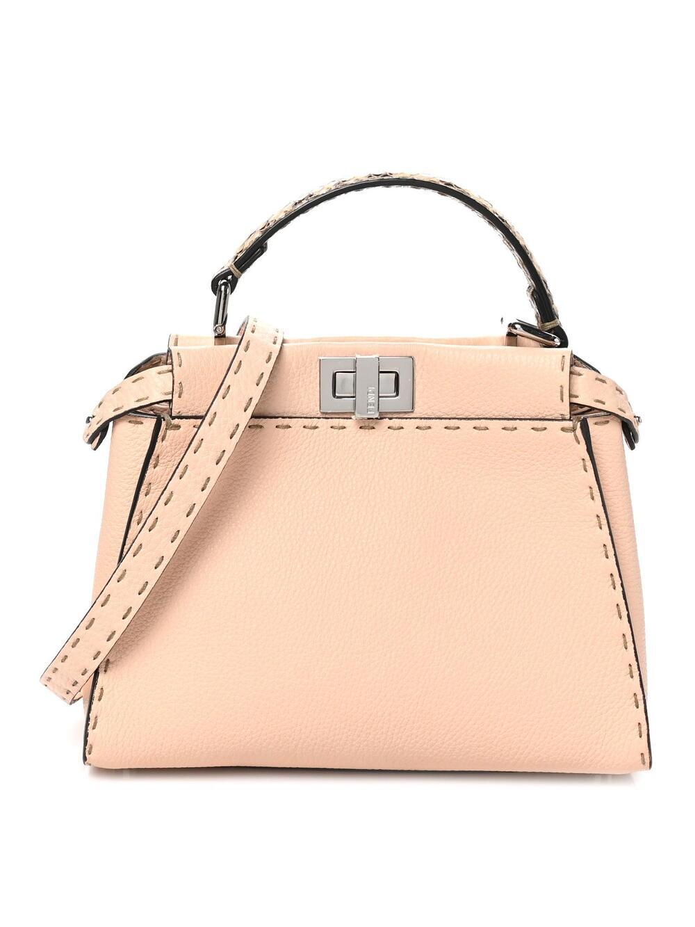 Fendi Cuoio Romano Snakeskin Selleria #363771F27B